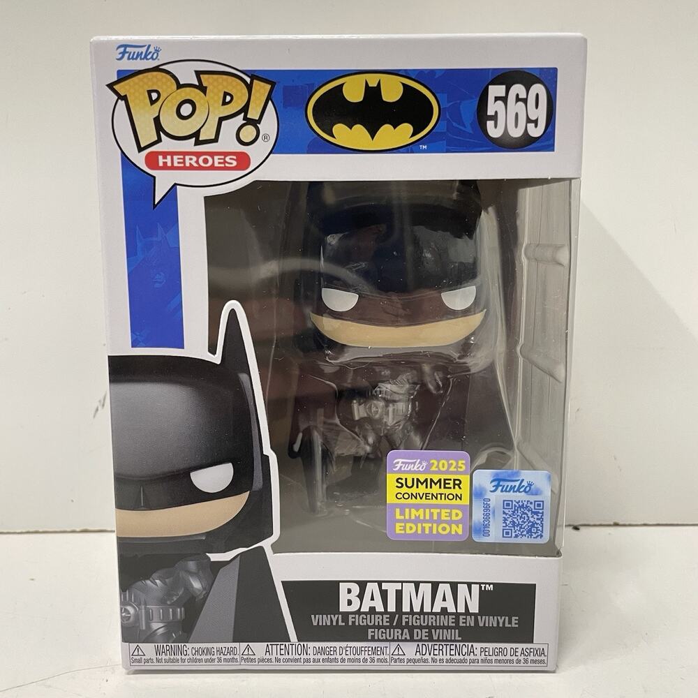 Funko Pop Heroes BATMAN #569 Funko 2025 SUMMER CONVENTION LIMITED Edition